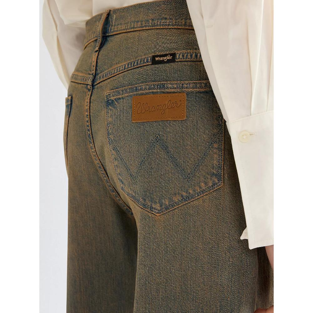 Wrangler Low Rise Loose Ultra Barrel Jean Warm Dunes Donna