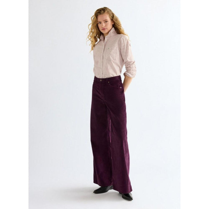 Wrangler Pantaloni Chino Canyon Potent Purple Donna