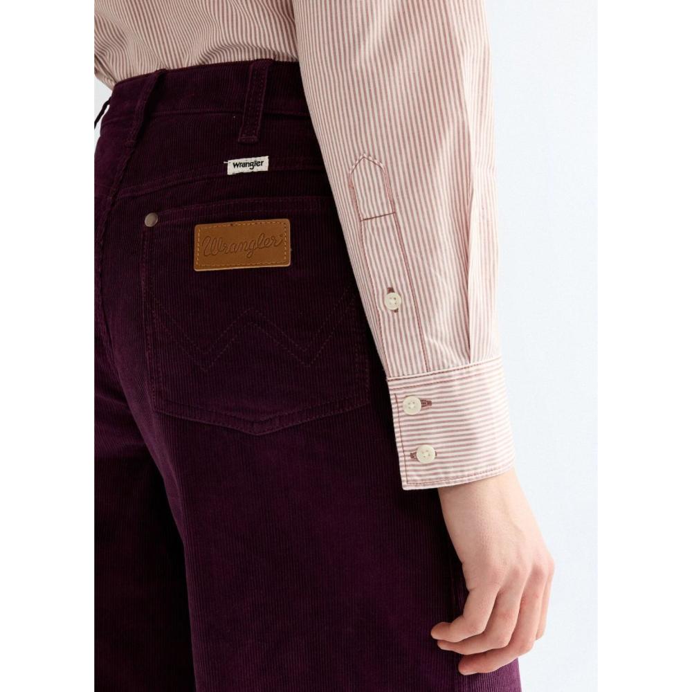 Wrangler Pantaloni Chino Canyon Potent Purple Donna
