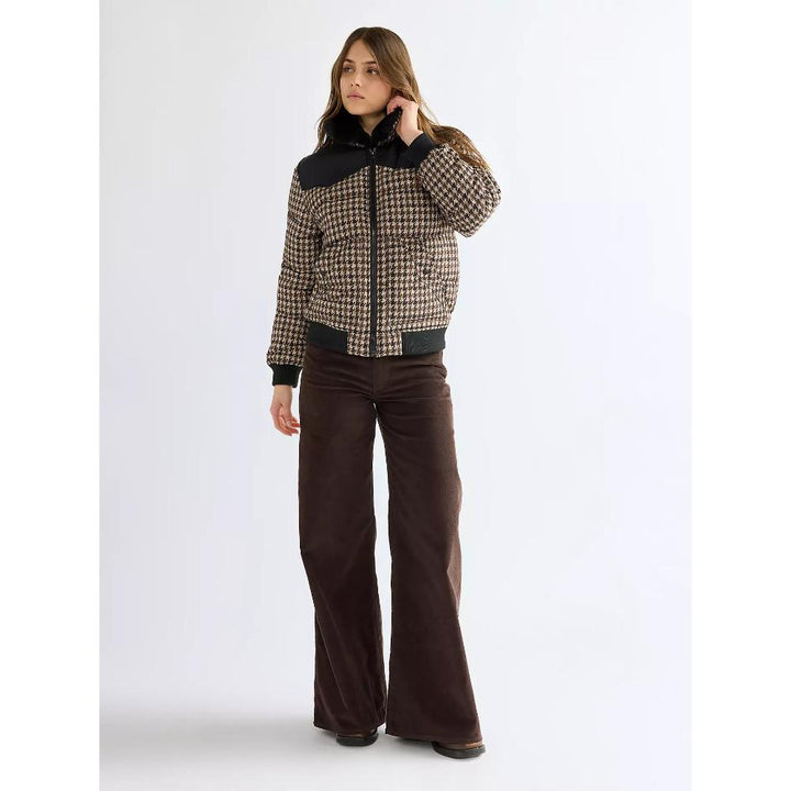 Wrangler Canyon Loose Corduroy Trousers Chocolate Torte Donna
