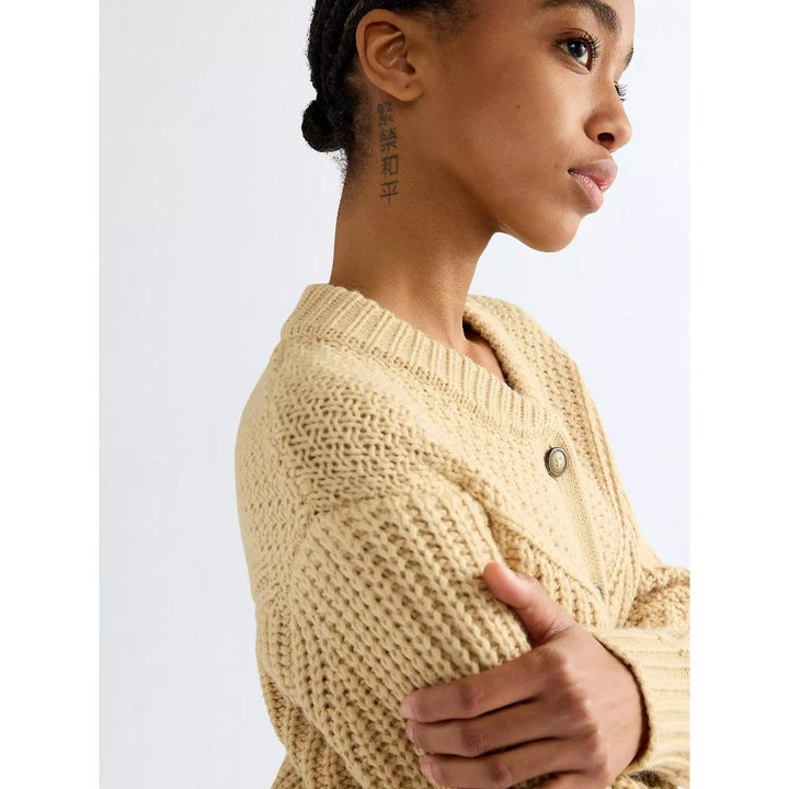 Wrangler Regular Western Cardigan Pebble Donna