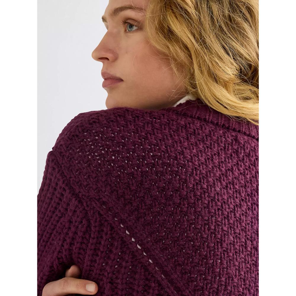 Wrangler Regular Western Cardigan Potent Purple Donna
