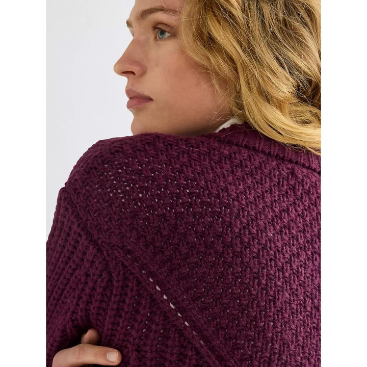 Wrangler Regular Western Cardigan Potent Purple Donna