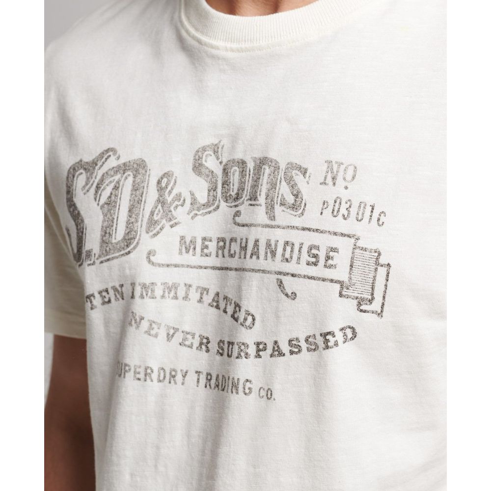 T-SHIRT SUPERDRY VINTAGE SCRIPT WORKWEAR BIANCA