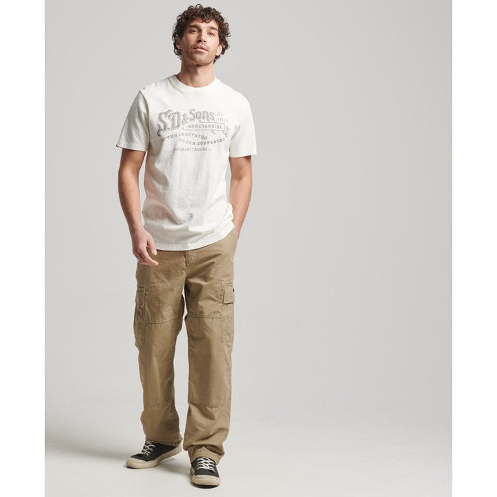 T-SHIRT SUPERDRY VINTAGE SCRIPT WORKWEAR BIANCA