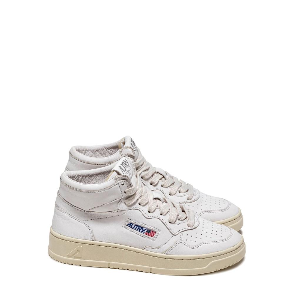 Autry Sneakers Medalist Mid White