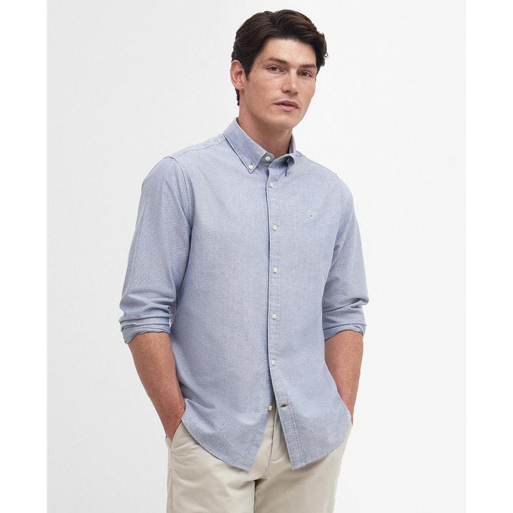 Barbour Camicia Oxtown Dark Denim