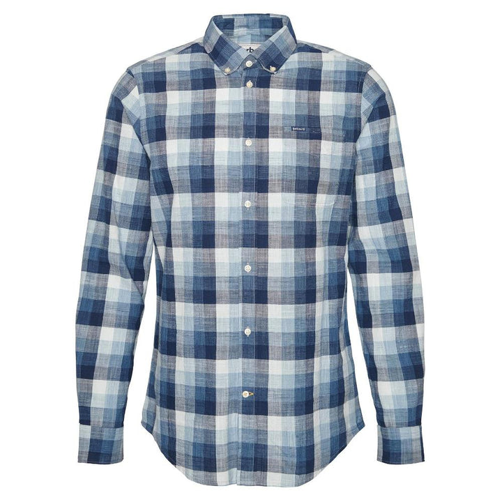 Barbour Camicia Hillroad Navy