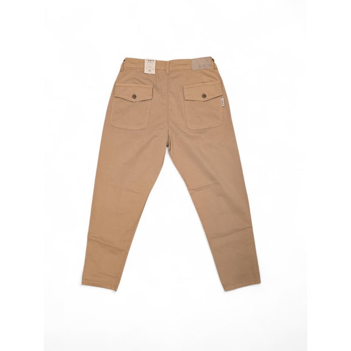 Berna Pantalone Pence & Coulisse Beige Uomo