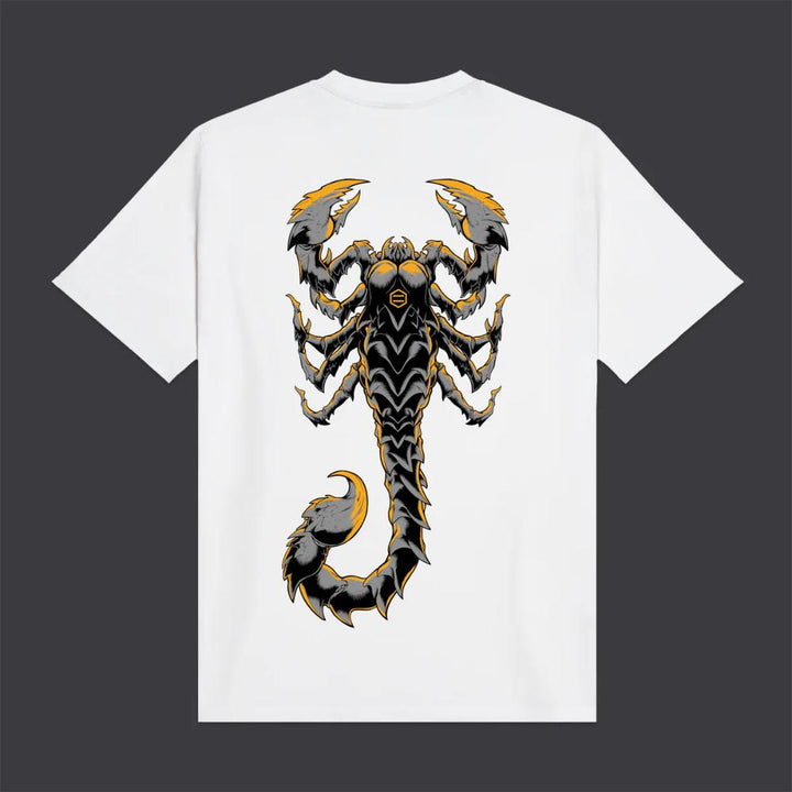 Dolly Noire T-Shirt Desert Scorpion Tee White