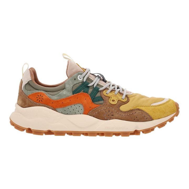 Sneakers Flower Mountain Yamano 3 Orange-Military