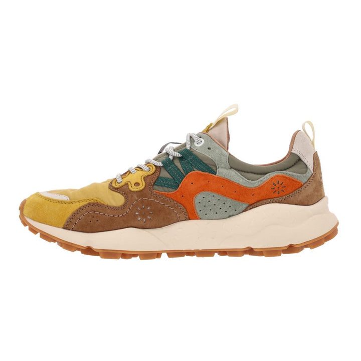 Sneakers Flower Mountain Yamano 3 Orange-Military