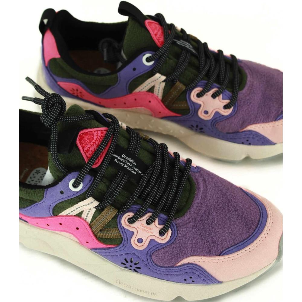 Flower Mountain Sneakers Donna Multicolore Viola