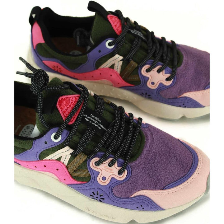 Flower Mountain Sneakers Donna Multicolore Viola