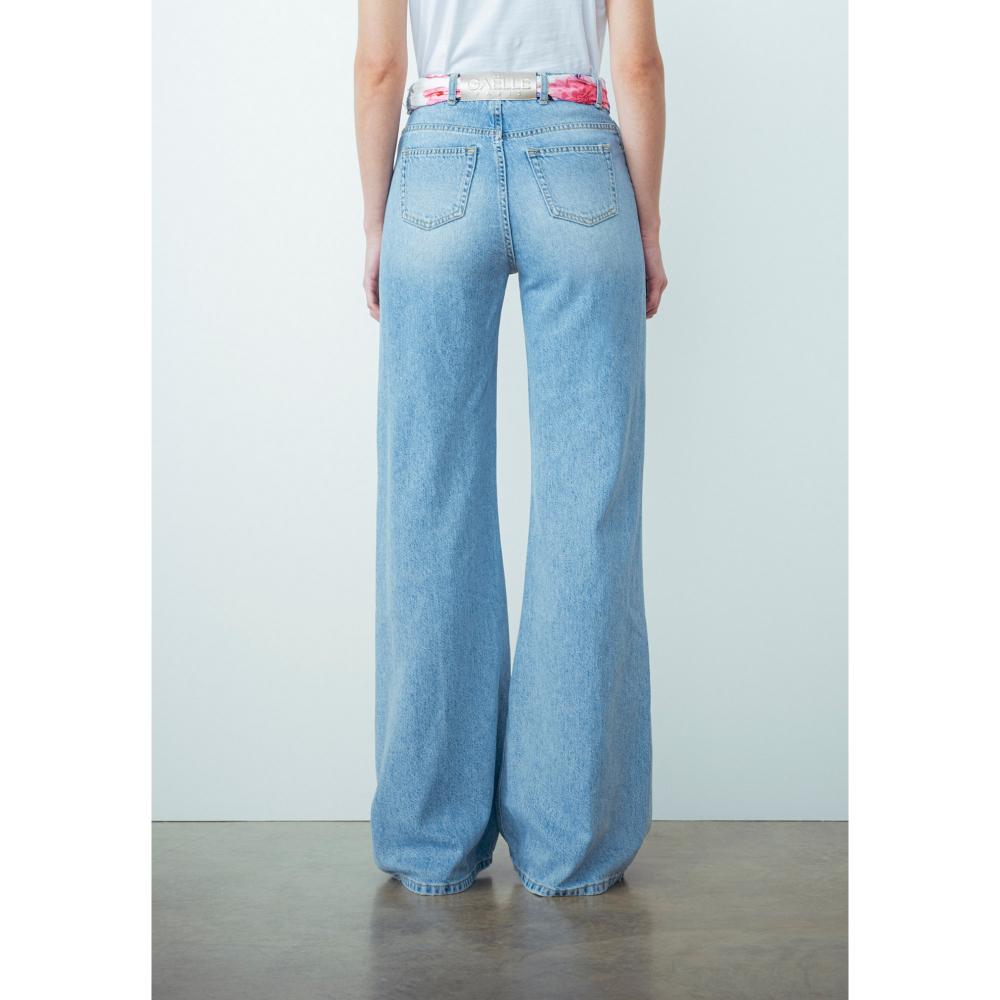 Gaelle Paris Pantalone A Palazzo Blu