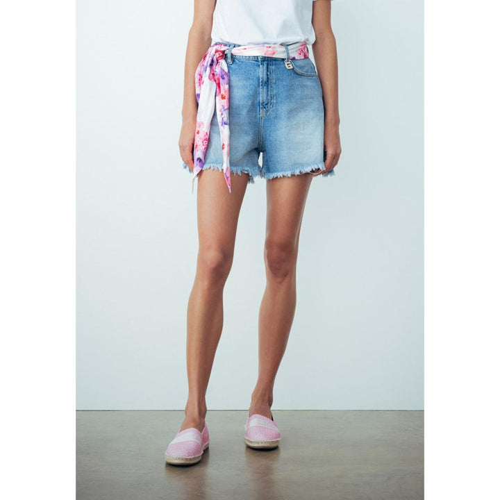 Gaelle Paris Short In Denim Blu