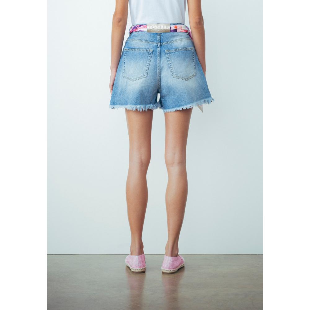 Gaelle Paris Short In Denim Blu