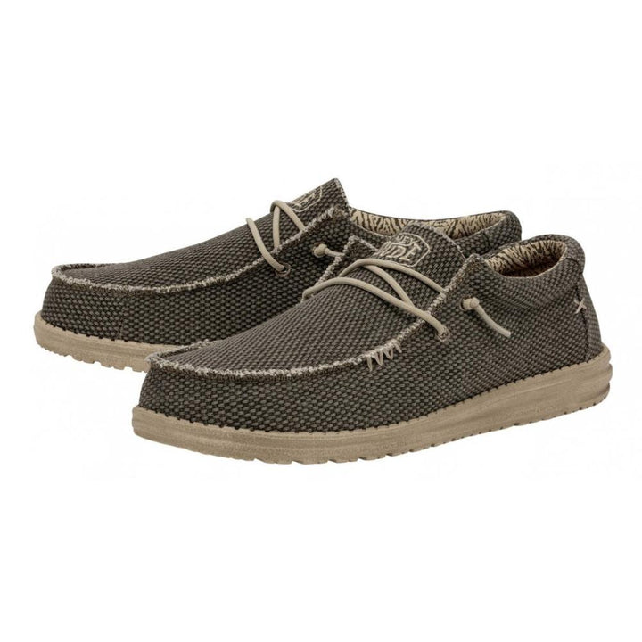 Sneakers Hey Dude Wally Braided Army