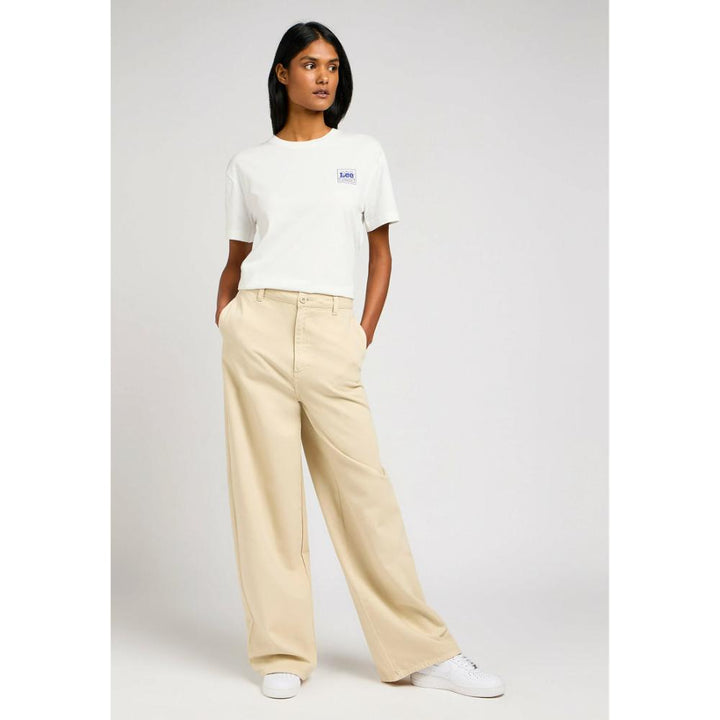 Lee Relaxed Pantaloni Greige Donna