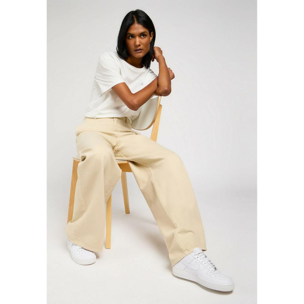 Lee Relaxed Pantaloni Greige Donna