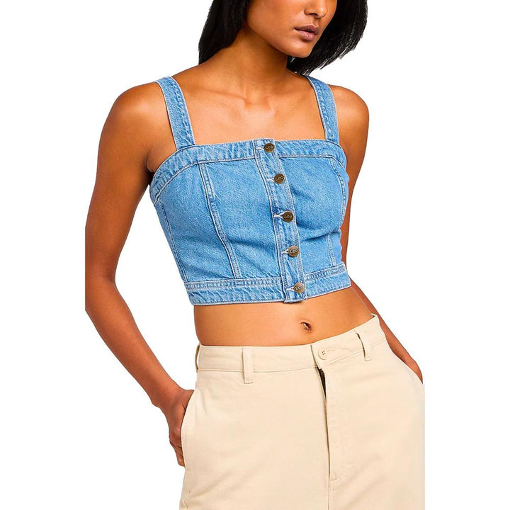 Lee Canotta Denim Tank Donna