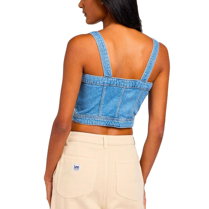 Lee Canotta Denim Tank Donna