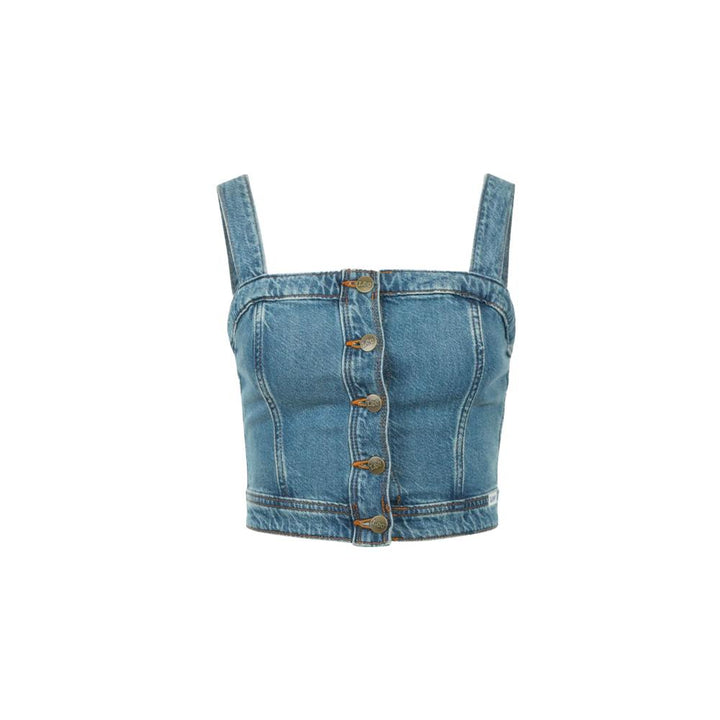 Lee Canotta Denim Tank Donna