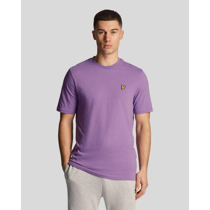 Lyle & Scott T-Shirt Plain Purple