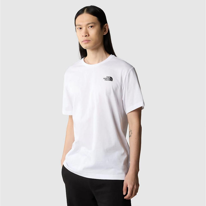 The North Face T-Shirt Red Box White