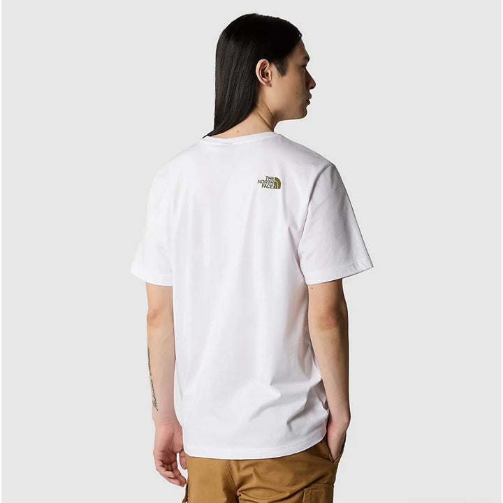 The North Face T-Shirt Rust White