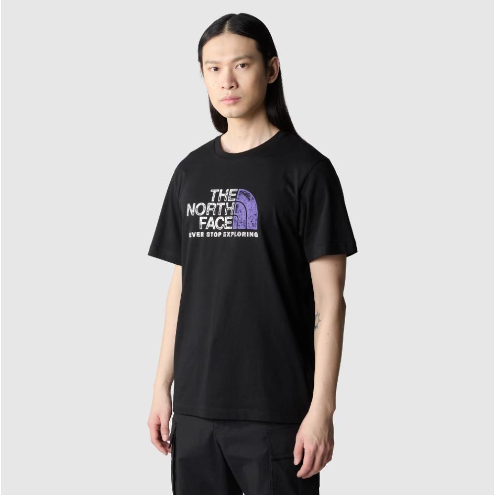 The North Face T-Shirt Rust Black