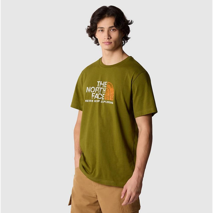 The North Face T-Shirt Rust Olive