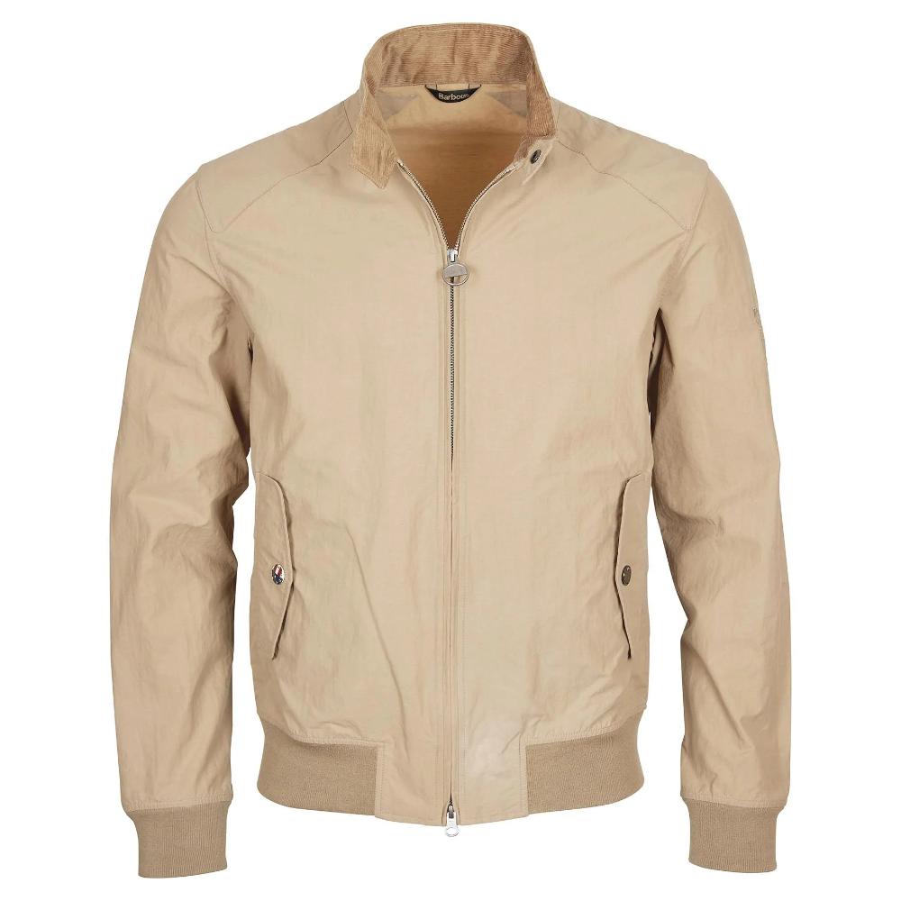Barbour Giacca Harrington Rectifier Steve McQueen Uomo Military Brown