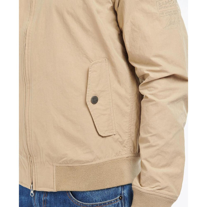 Barbour Giacca Harrington Rectifier Steve McQueen Uomo Military Brown