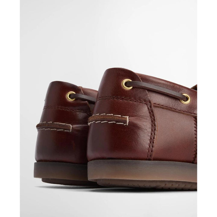 Barbour Scarpe da barca Wake Uomo Mahogany