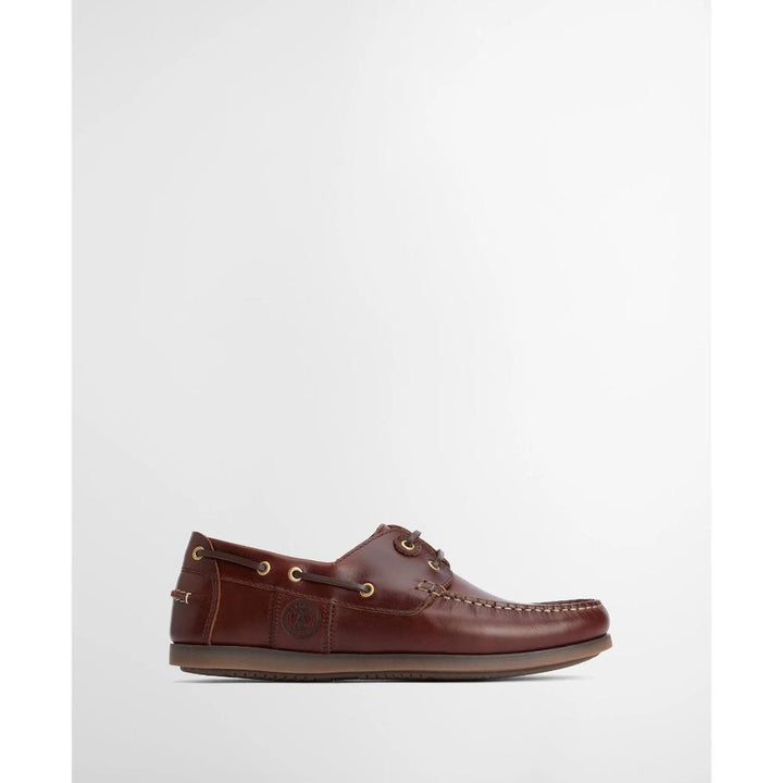 Barbour Scarpe da barca Wake Uomo Mahogany