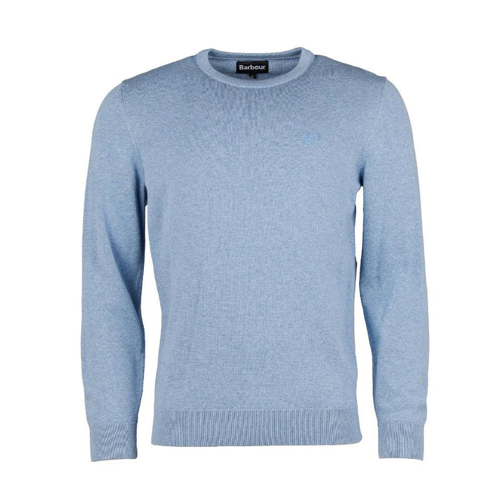 Barbour Maglione Girocollo Uomo Dark Chambray