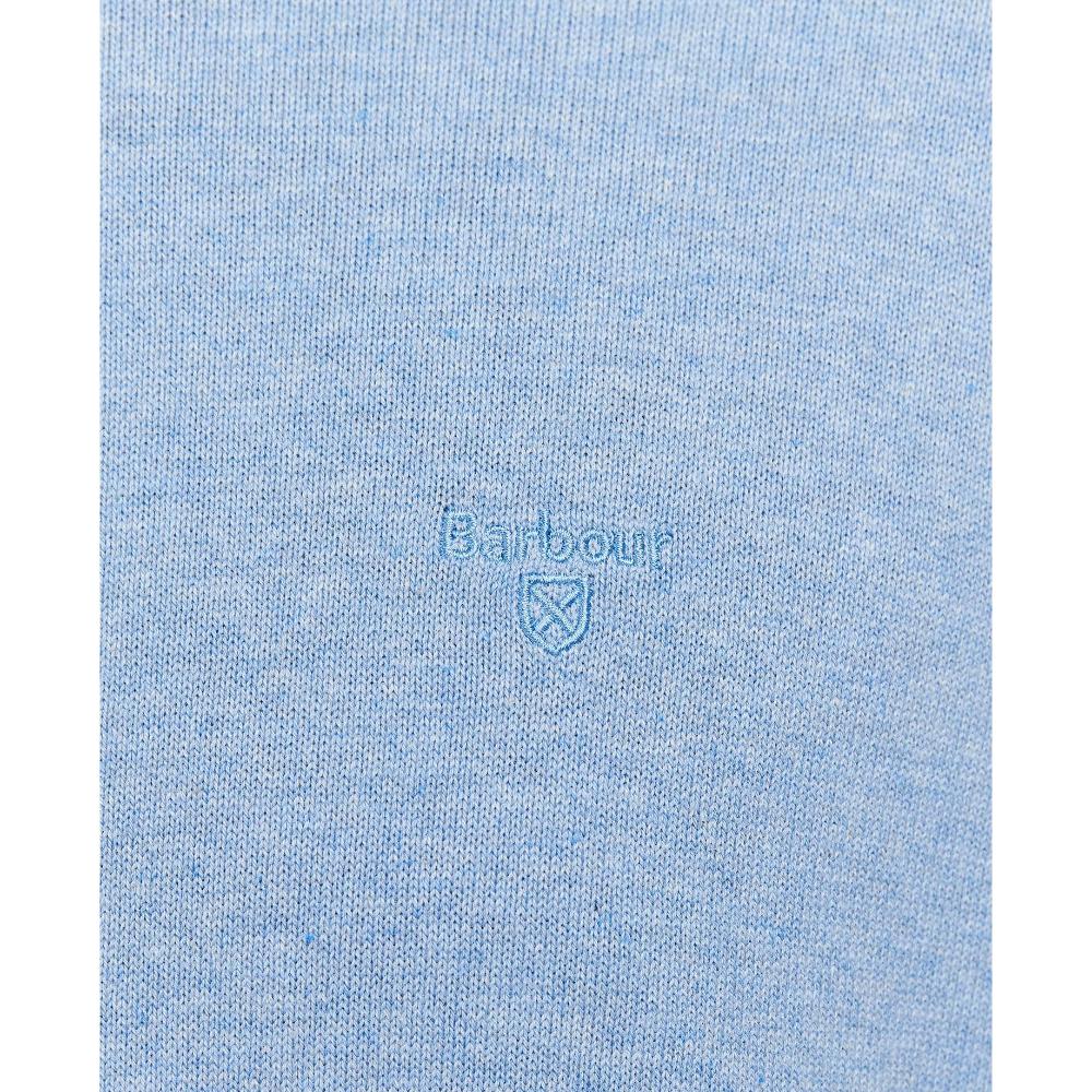 Barbour Maglione Girocollo Uomo Dark Chambray