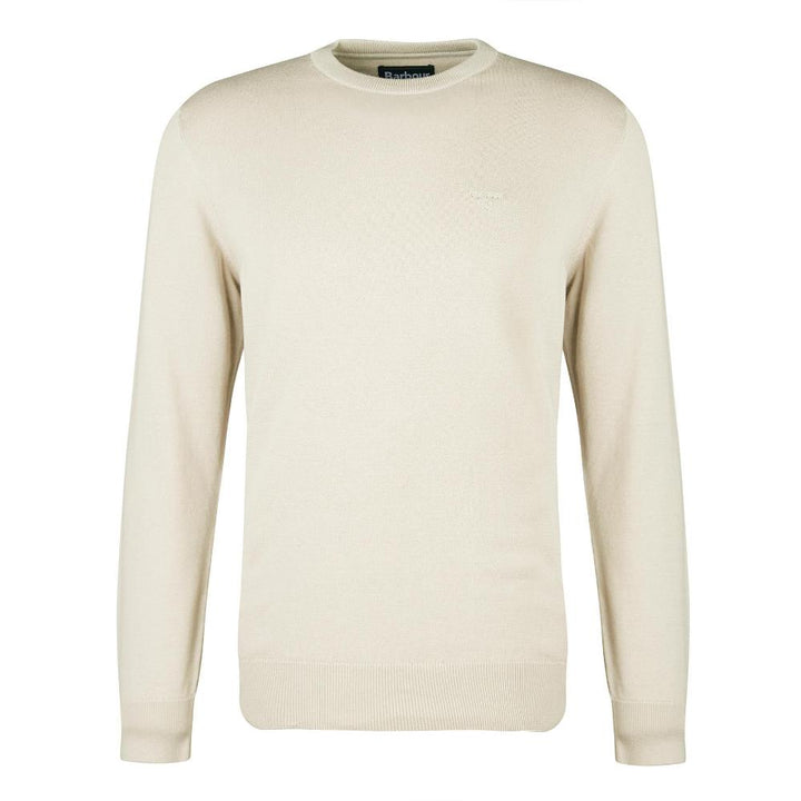 Barbour Maglione girocollo in cotone Pima Uomo Mist