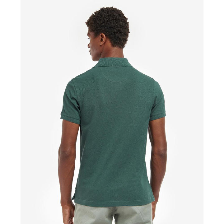 Barbour Polo Cotone Uomo Green Gables