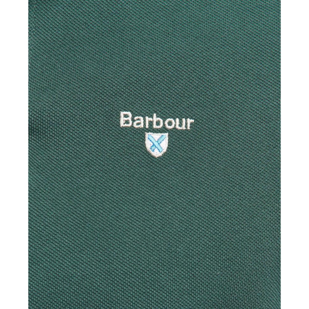 Barbour Polo Cotone Uomo Green Gables
