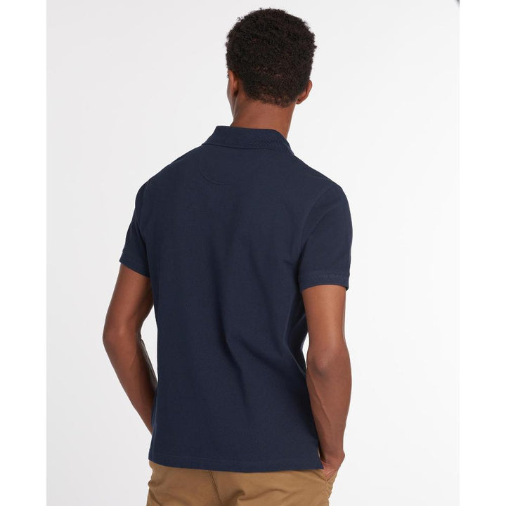 Barbour Polo in cotone Uomo New Navy