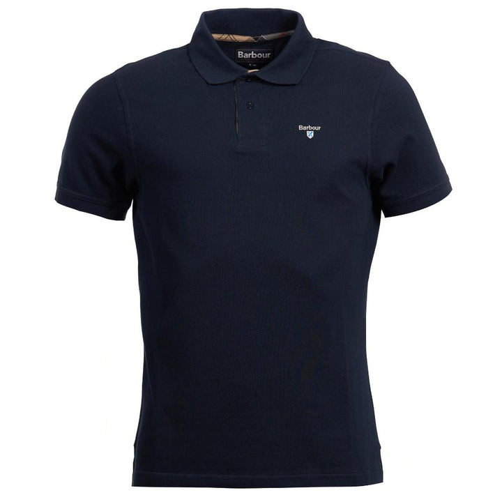 Barbour Polo in cotone Uomo New Navy
