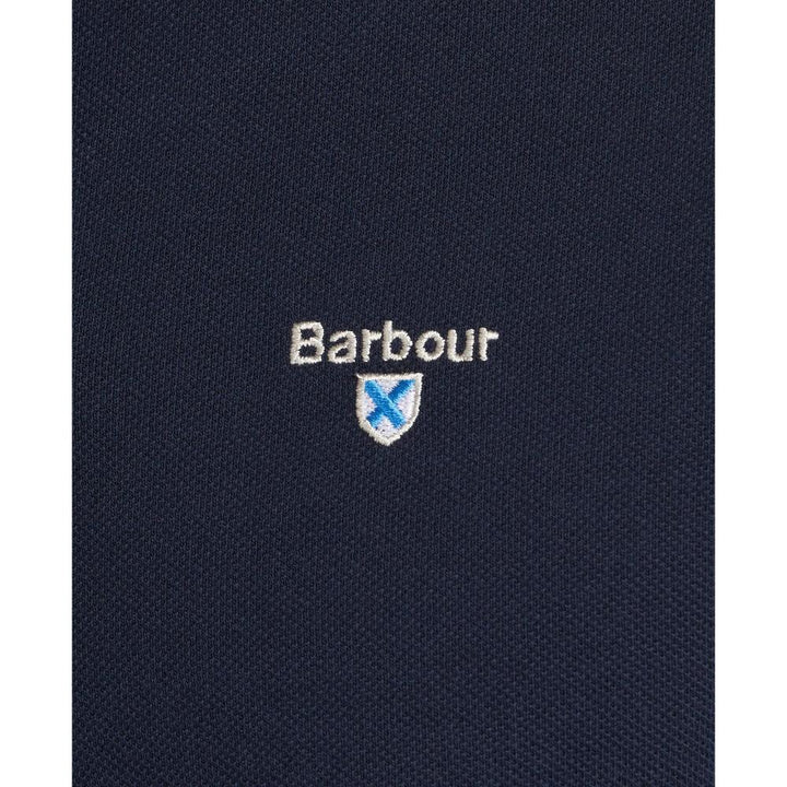 Barbour Polo in cotone Uomo New Navy