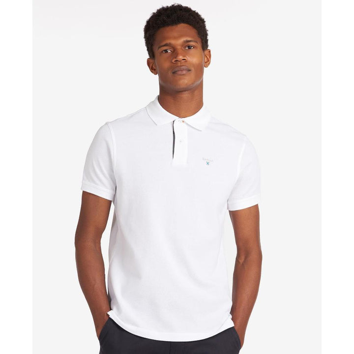 Barbour Polo in cotone Uomo White