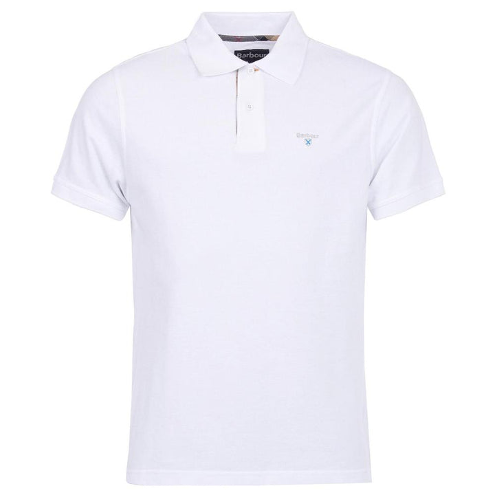 Barbour Polo in cotone Uomo White
