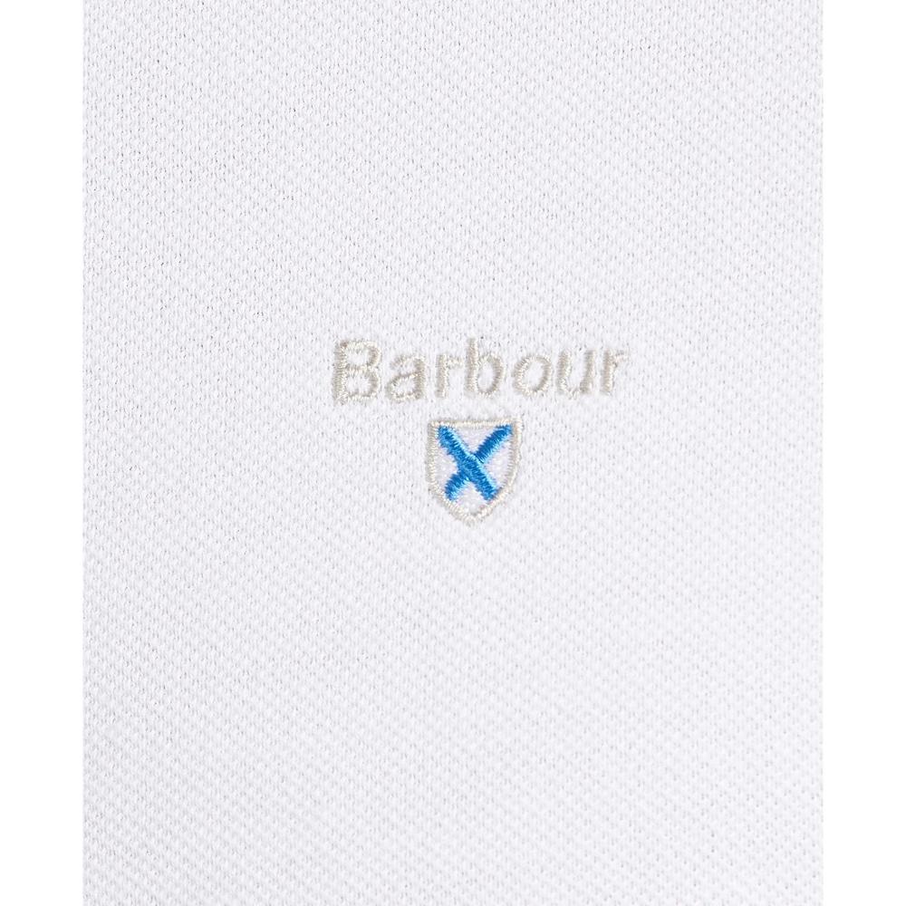 Barbour Polo in cotone Uomo White