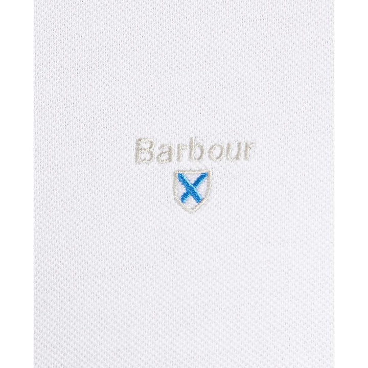 Barbour Polo in cotone Uomo White