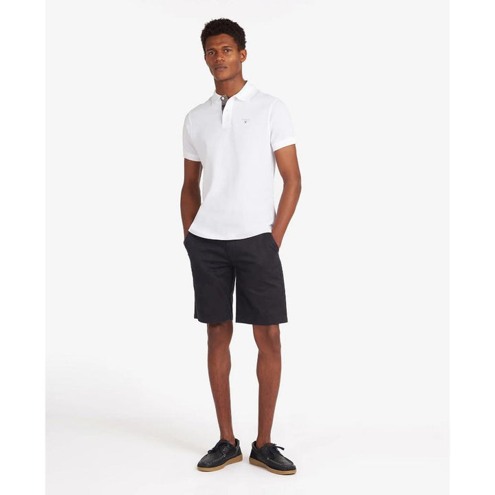 Barbour Polo in cotone Uomo White