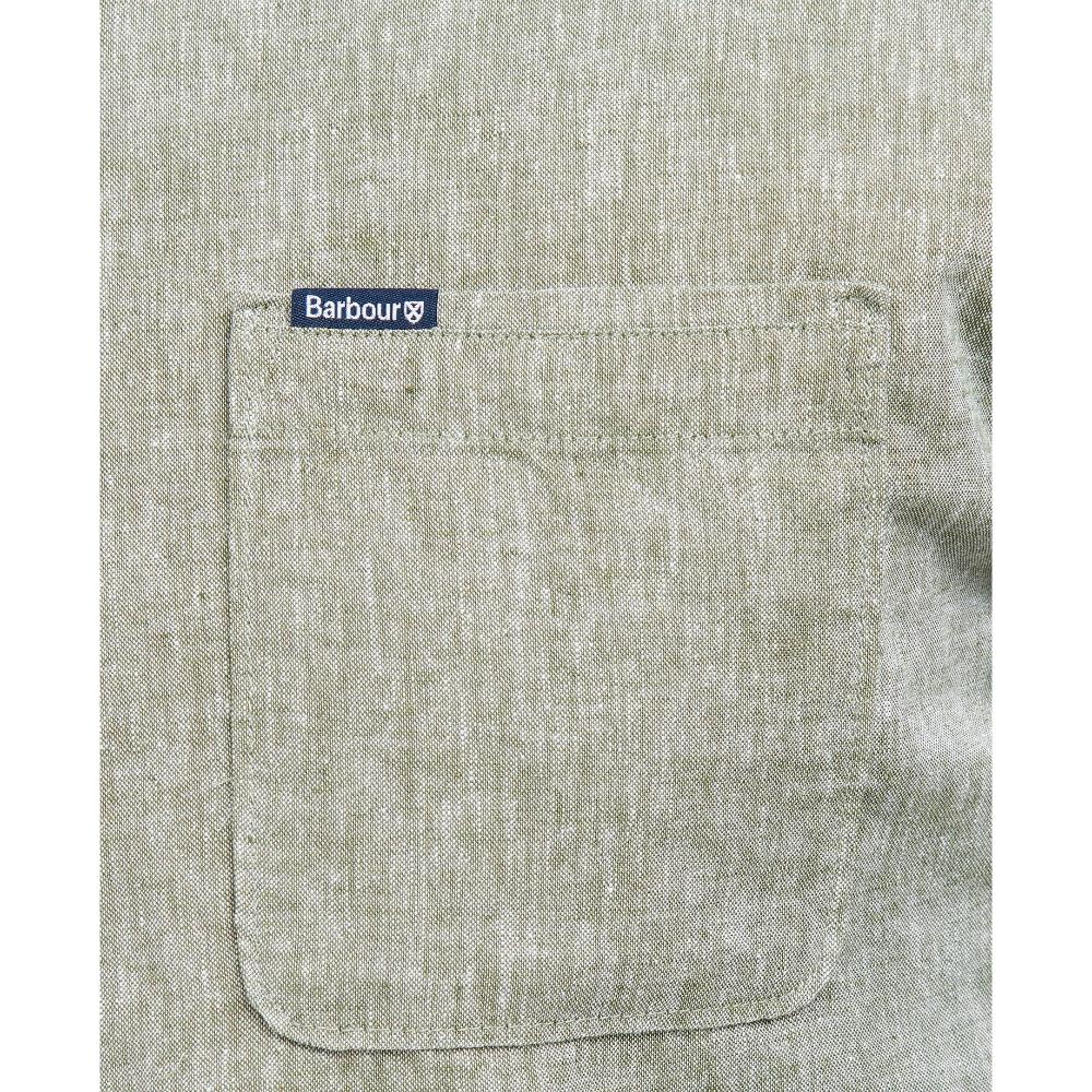 Barbour Camicia sartoriale Nelson Uomo Bleached Olive